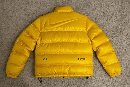 Customer photo: Nike x Nocta Puffer Jacket Yellow