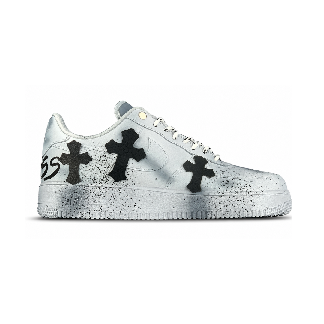 Chrome Hearts x Air Force 1 Blue/Black