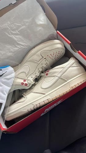 Customer photo: Dunk Low "Sashiko - Light Orewood Brown"