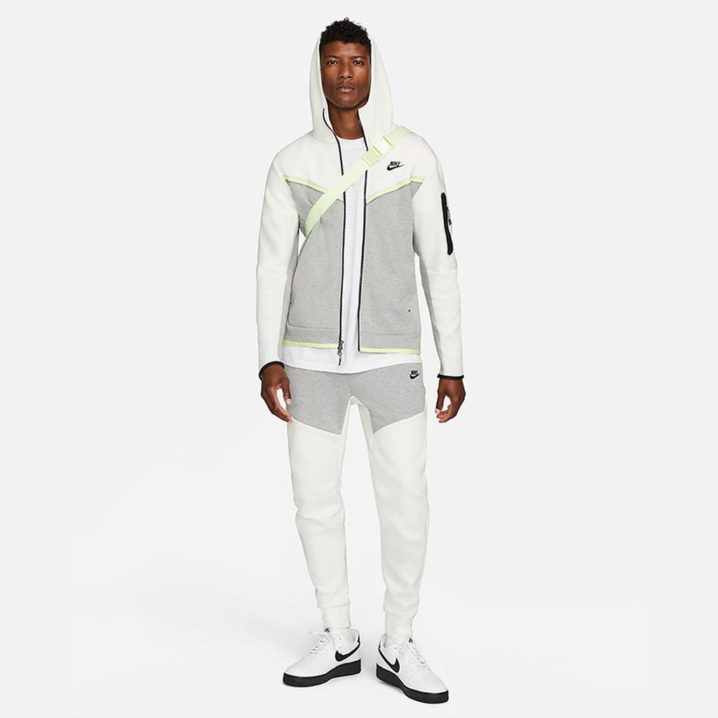 Nike Tech Fleece White Neon Grey