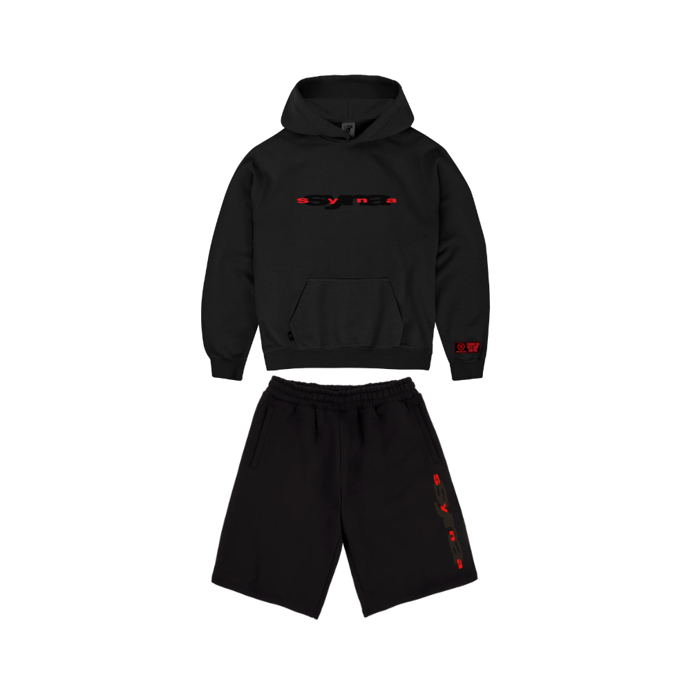SYNA World Hood Set "ALWAYS BEEN A SYNA" Black