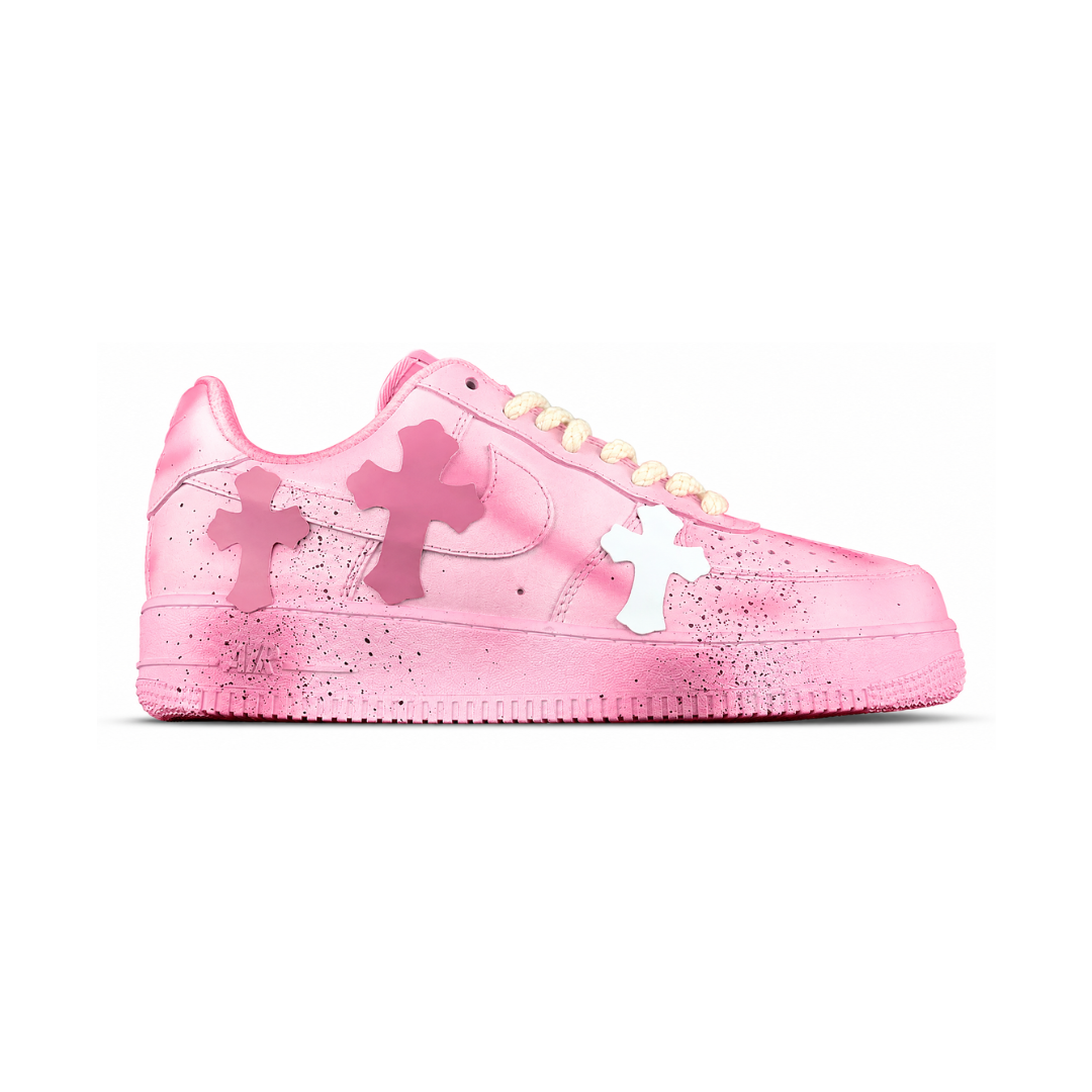Chrome Hearts x Air Force 1 "Barbie Pink"