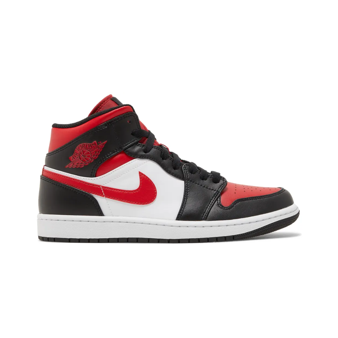 Air Jordan 1 Mid "Bred Toe"