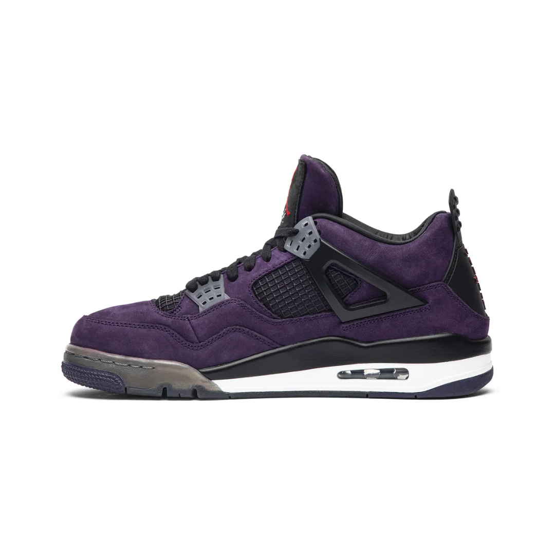 Travis Scott x Air Jordan 4 Retro "Purple Suede" (Friends & Family)